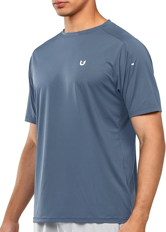 NORTHYARD Men's Athletic Running T-Shirts Quick Dry Workout Shirts Short-Sleeve Sports Gym Tee Tops Performance Activewear-StrideForce Fitness