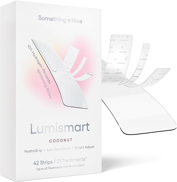 Lumismart Whitening Strips - Dentist-Designed for Sensitive Teeth
