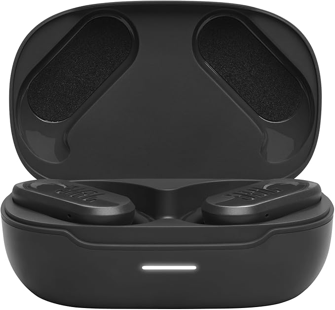 JBL Endurance Peak 3 - Dust and Water Proof (IP68) True Wireless Active Earbuds, Pure Bass Sound, Up to 50 Total Hours of Playback with Speed Charge, Ambient Aware & Talk Thru (Black)-StrideForce Fitness