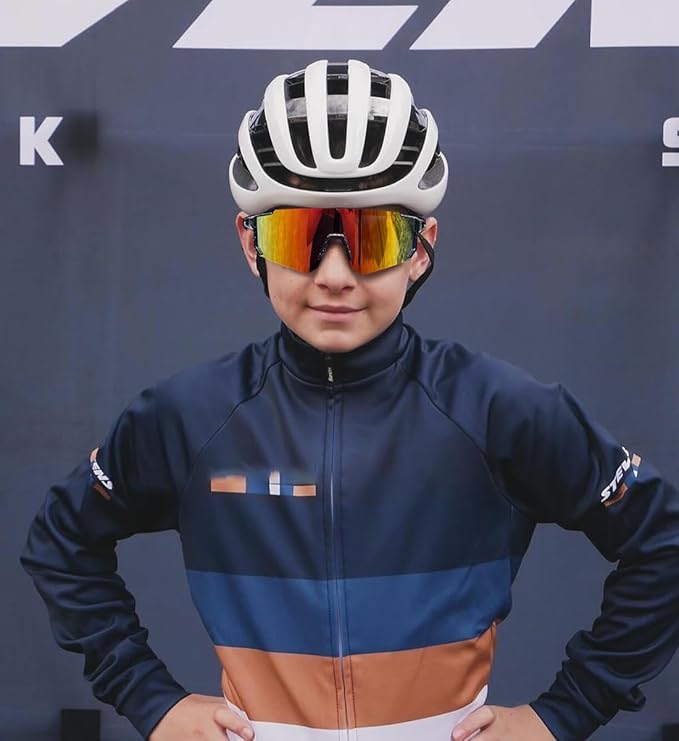 Youth Baseball Sunglasses Kids Sports Sunglasses for Boys Girls Softball Cycling Glasses UV400 Protection-StrideForce Fitness