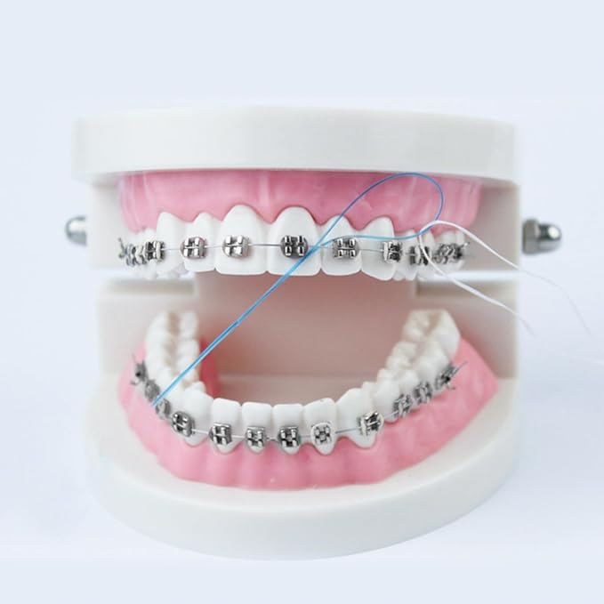 RAZOKO Floss Threaders | Dental Floss Threaders for Braces, Bridges, and Implants |210PCS (Pack of 3)