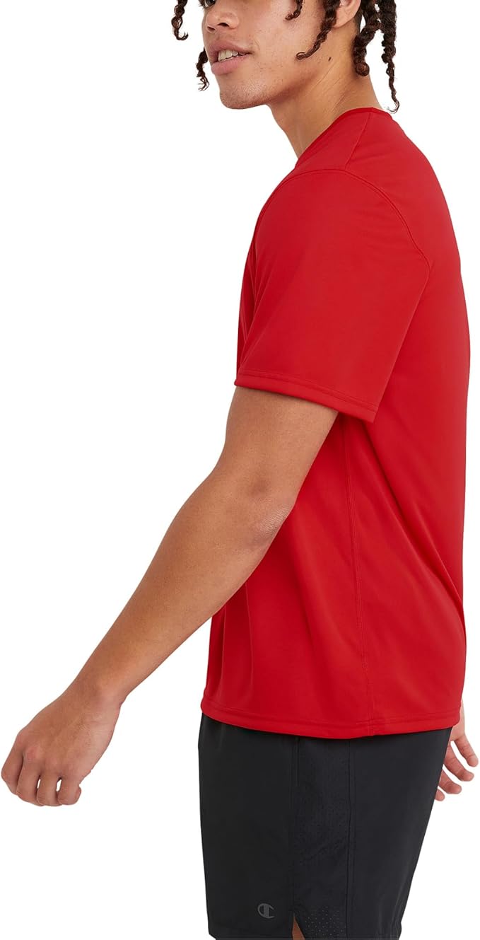 Champion Men's T-shirt, Sport Tee, Moisture Wicking, Anti Odor, Athletic T-shirt for Men (Reg. Or Big & Tall)-StrideForce Fitness