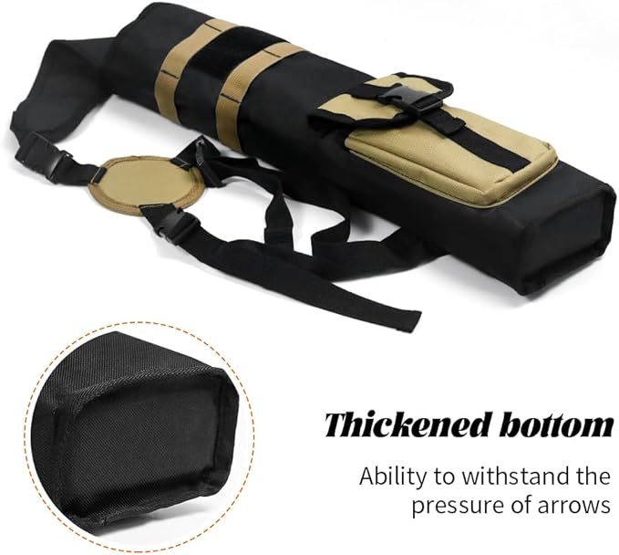 PSKOOK Archery Lightweight Back Arrow Quiver-StrideForce Fitness