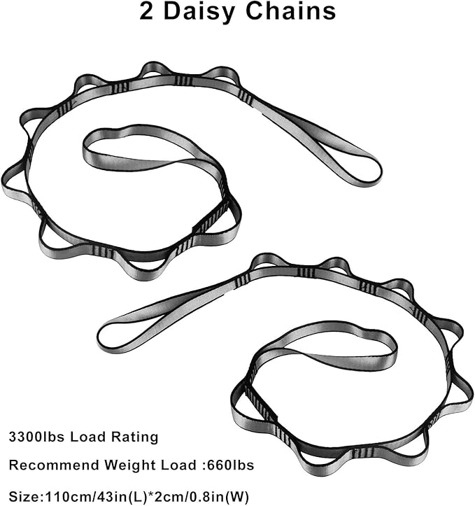 F.Life Aerial Silk Yoga Hammock & Swing for yoga Inversion,Strength training,starter hardware kit-StrideForce Fitness