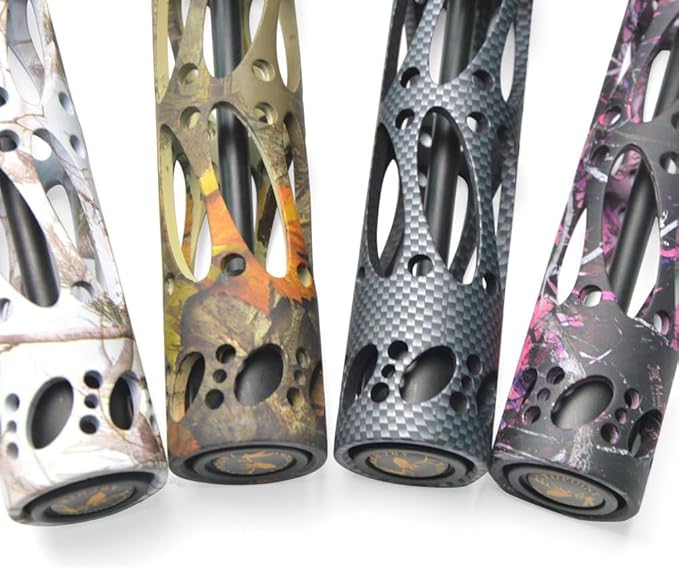 SHARROW Archery Bow Stabilizer 5inch 8inch 11inch Bow Riser Shock Absorber Dampener Recurve Bow Noise Reduction Compound Bow Accessories-StrideForce Fitness