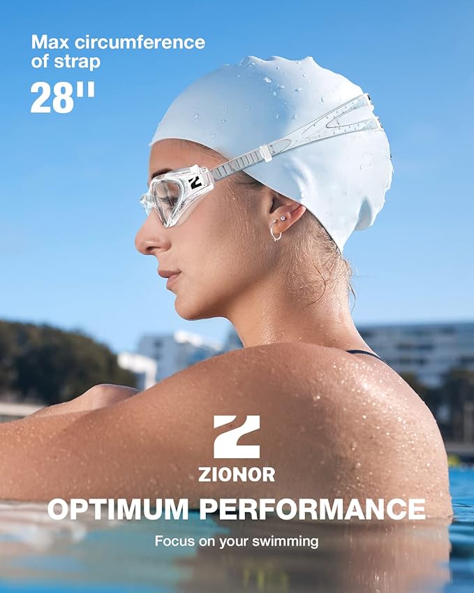 ZIONOR Swim Goggles, G1 SE Swimming Goggles Anti-fog for Adult Men Women-StrideForce Fitness