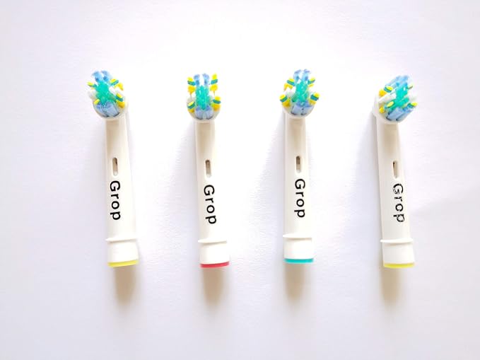 Toothbrush Replacement Heads Refill for Oral Electric Toothbrush Pro 1000 Pro 3000 Pro 5000 Pro 7000 Vitality Floss Action,8 Count with Covers