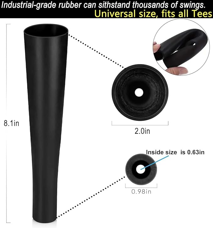 Baseball Tee for Kids,Batting Tee,Softball Tee,tee Stand, Youth Hitting Tee,Teeball Tee,Travel Tee,Easy Adjustable Height 20.5-30.2inch-StrideForce Fitness