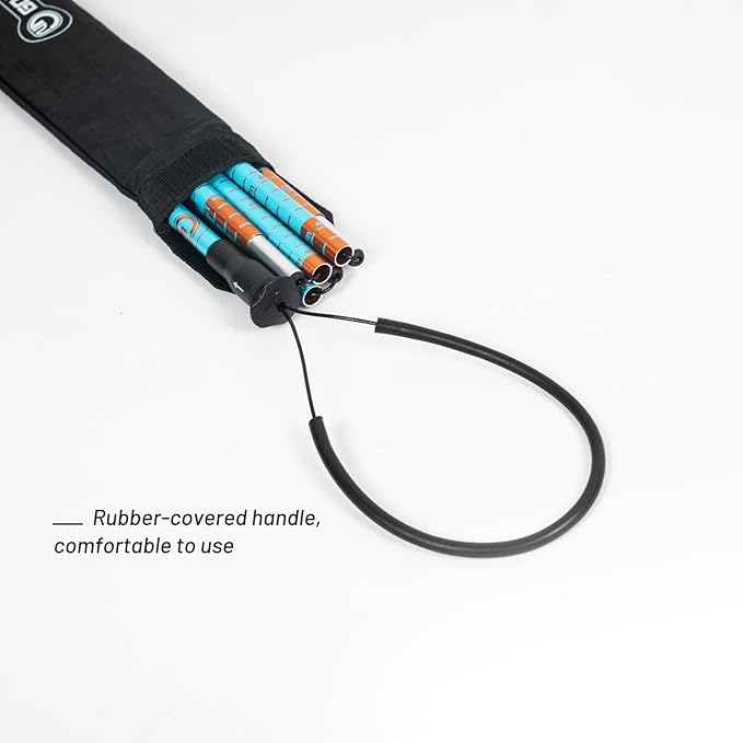 G2 GO2GEHTER 7075 Aluminum Alloy 270cm Backcountry Avalanche Rescue Probe with Storage Bag, Folding Design, Easy to Storage and Carry (3 Color Available)-StrideForce Fitness