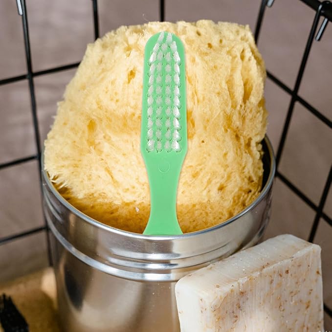 20Pcs Soft Bristle Mini Toothbrush for Braces with Short Handle, Portable Small Manual Toothbrush Set for Travel, Camping, and Orthodontic Therapy