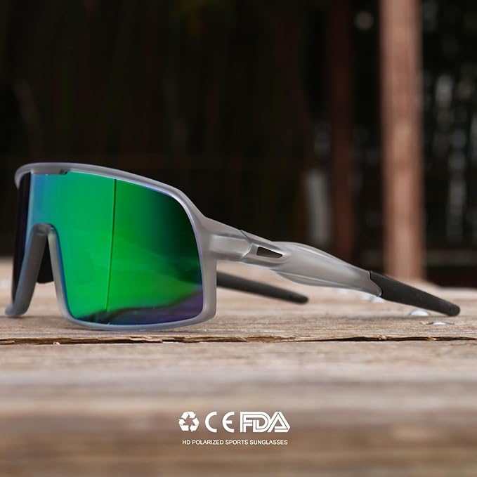 Polarized Sports Sunglasses for Men and Women Cycling Glasses UV Protection Goggles for Mountain Bike Running Fishing-StrideForce Fitness