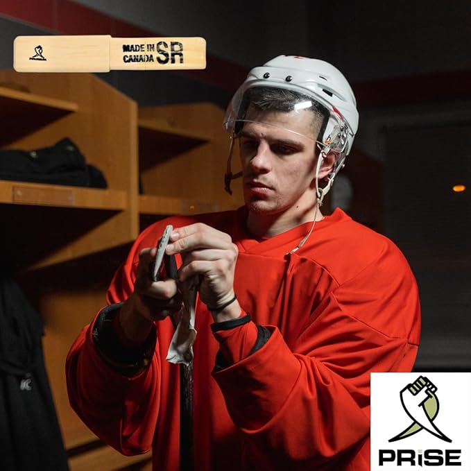 Prise | Solid Hockey Wood Stick Extention That fits All Composite Hockey Sticks. You can Extend Your Stick up to 12 inches. Very Robust, The tip is Made of Hardwood and Handmade.-StrideForce Fitness
