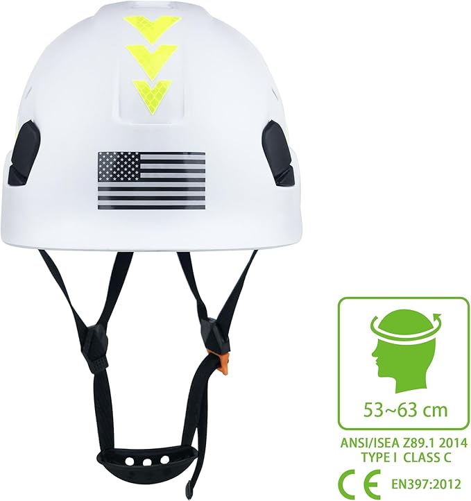 Hard Hat Safety Helmet Construction Industrial Head Protection ANSI Z89.1 CE EN397-StrideForce Fitness