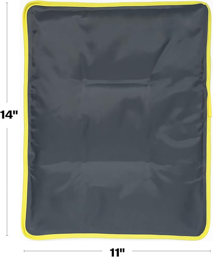 Hot & Cold Reusable Gel Packs (Large, 2 Pack) Flexible Soft Compress - Ice & Heat Therapy for Injuries, Back, Shoulder, Hip, Knee, Joint Pain, Swelling, Bruises, Post Surgery - Sport Temp-StrideForce Fitness