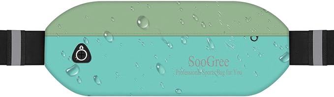 Slim Fanny Packs for Women Men,Waterproof Waist Pack with Reflective Strip Adjustable Strap,Running Belt for Sports Workout Cycling Hiking, Casual Hands-Free Wallets Phone Bag (Style 3)-StrideForce Fitness