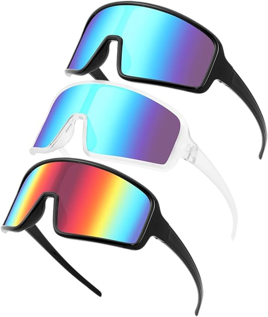 Karsaer Vision Sports Sunglasses Cycling Glasses Baseball Softball Sunglasses Unisex for Adult Youth Kids Boys Girls 8-16-StrideForce Fitness