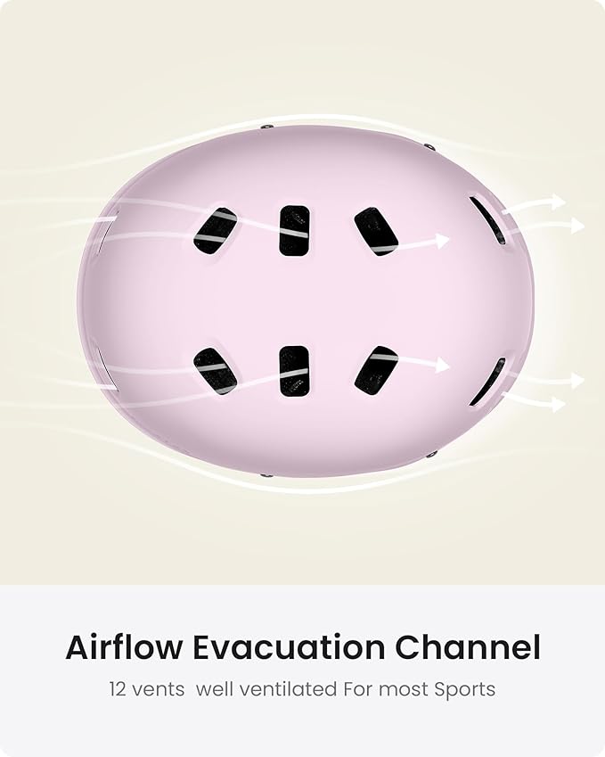 OutdoorMaster Skateboard Cycling Helmet - Two Removable Liners Ventilation Multi-Sport Scooter Roller Skate Inline Skating Rollerblading for Kids, Youth & Adults-StrideForce Fitness