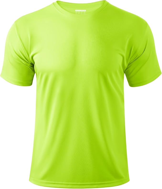 Boladeci Men's Swim Shirt Short Sleeve UPF 50+ Sun Protection SPF UV Moisture Wicking Lightweight Quick Dry Rash Guard-StrideForce Fitness