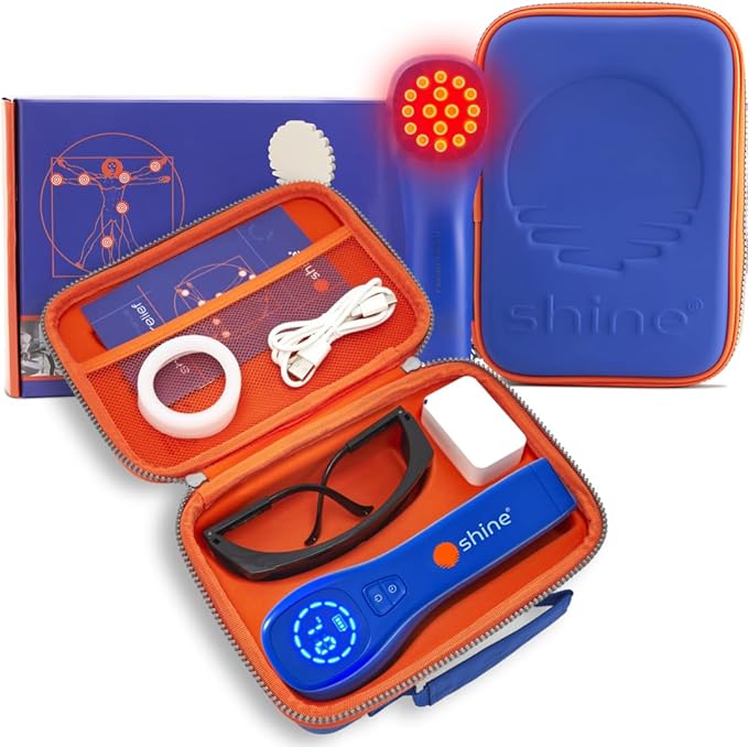 Red Light Therapy for Body - Clinical Grade Red Light Therapy Plus Infrared Light Therapy - LED Light Dual Wavelength 660/850nm. Joint and Muscle Infrared Red Light Therapy Device High Power by SHINE-StrideForce Fitness