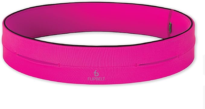 FlipBelt Classic Running Belt, Running Fanny Pack for Women and Men, USA Company-StrideForce Fitness
