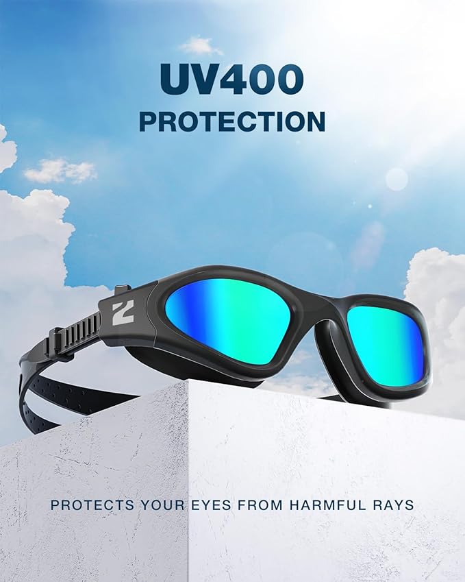 ZIONOR Swim Goggles, G1 SE Swimming Goggles Anti-fog for Adult Men Women-StrideForce Fitness