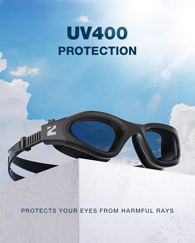 ZIONOR Swim Goggles, G1 SE Swimming Goggles Anti-fog for Adult Men Women-StrideForce Fitness