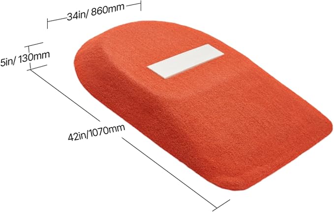 VEVOR Pitching Mound, Baseball Game Mound, Indoor/Outdoor Pitching Practice and Training Equipment, Softball Pitching Aids with Antifade Turf and Pitching Rubber-StrideForce Fitness