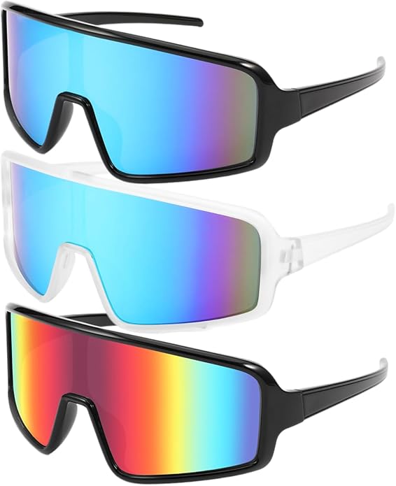 Karsaer Vision Sports Sunglasses Cycling Glasses Baseball Softball Sunglasses Unisex for Adult Youth Kids Boys Girls 8-16-StrideForce Fitness