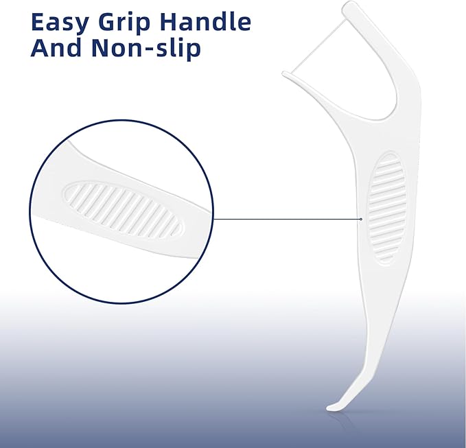 RAZOKO Orthodontic Flossers for Braces, Ortho Dental Floss Picks for Adults & Kids, Premium Thin Floss,Designed for Braces, Unflavored 120 Count