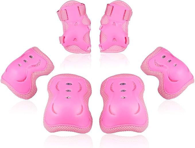 BOSONER Kids/Youth Knee Pad Elbow Pads Guards Protective Gear Set for Roller Skates Cycling BMX Bike Skateboard Inline Skatings Scooter Riding Sports-StrideForce Fitness
