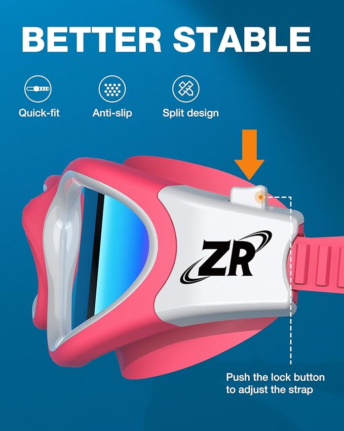 ZIONOR G1 Polarized Swimming Goggles for Unisex Adult Women Anti Fog 100% Anti UV Diving Goggles-StrideForce Fitness