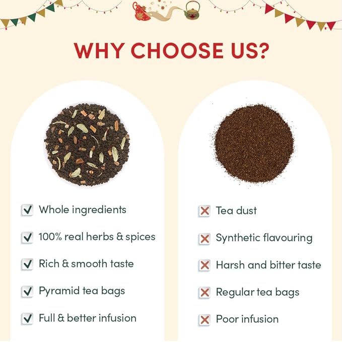 VAHDAM, Advent Calendar 2025 | 24 Unique Loose Leaf Tea - Exclusive Holiday Tea Gift Set | Christmas Advent Calendar 2025 for Adults | Advent Calendar 2025 Adult Women & Men-StrideForce Fitness