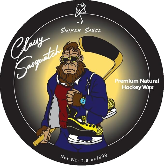 Hockey Wax Premium Natural Hockey Stick Wax – Protect Hockey Tape Provide Perfect Tacky Grip for Hockey Stick Tape Protect Hockey Stick Blade from Water Ice and Snow-StrideForce Fitness