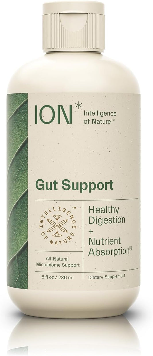 ION* Intelligence of Nature Gut Support Liquid | Promotes Digestive Wellness, Strengthens Immune Function, Alleviates Gluten Sensitivity, Enhances Mental Clarity | 2-Week Supply (8 oz.)-StrideForce Fitness