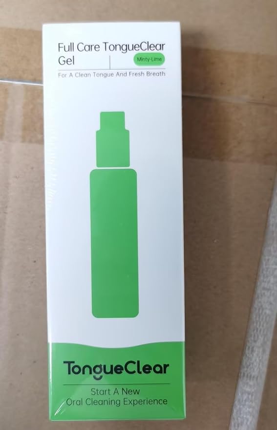 Tongue Cleaner Gel - Fresh Mint Tongue Cleaning Paste for Bad Breath & Halitosis | 2 Pack