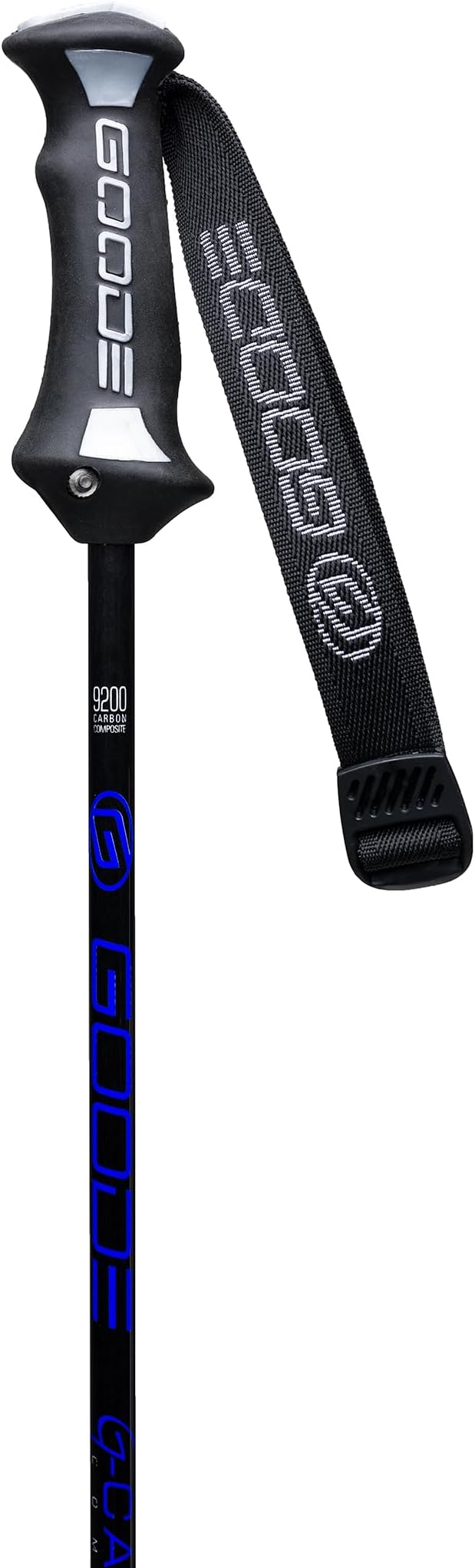 GOODE G Carbon Ski Poles – Ultra-Lightweight & Durable Carbon Fiber – Superior Balance – Shock Absorbing – High-Performance Downhill Ski Poles for Men & Women - Pair-StrideForce Fitness