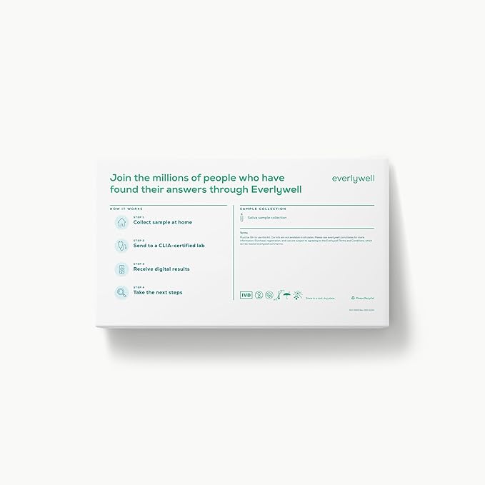Everlywell Men's Health Test - at-Home Collection Kit - Discreet, Accurate Results from a CLIA-Certified Lab Within Days - Ages 18+-StrideForce Fitness