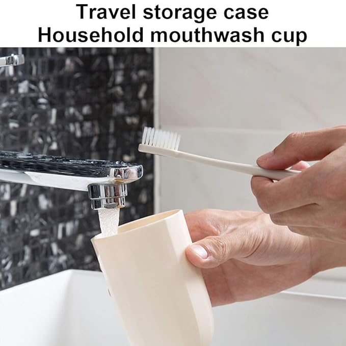 Portable Travel Toothbrush Case,3 in 1 Toothpaste Travel Case Holder Hard Plastic Tooth Brush Container Toothbrush Storage Box for Travel,Business,Home,Camping, School Supplies (Yellow)