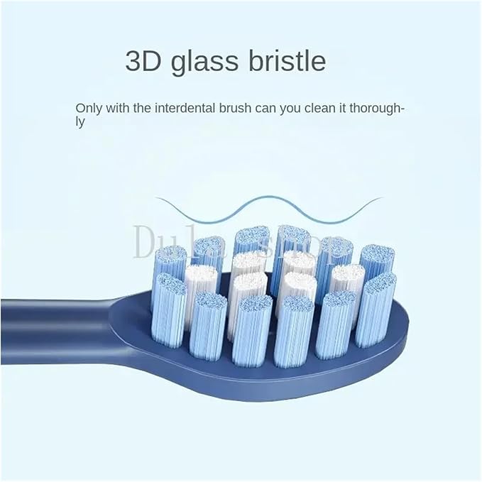 12pcs, Brush Heads, Compatible for FLYCO Electric Toothbrush Head TH01 FT7105/FT7106/FT7205 Universal Replacement(12 PCS White)