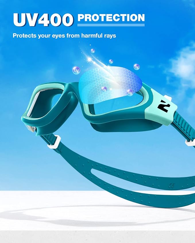 ZIONOR Swim Goggles, G1 SE Swimming Goggles Anti-fog for Adult Men Women-StrideForce Fitness