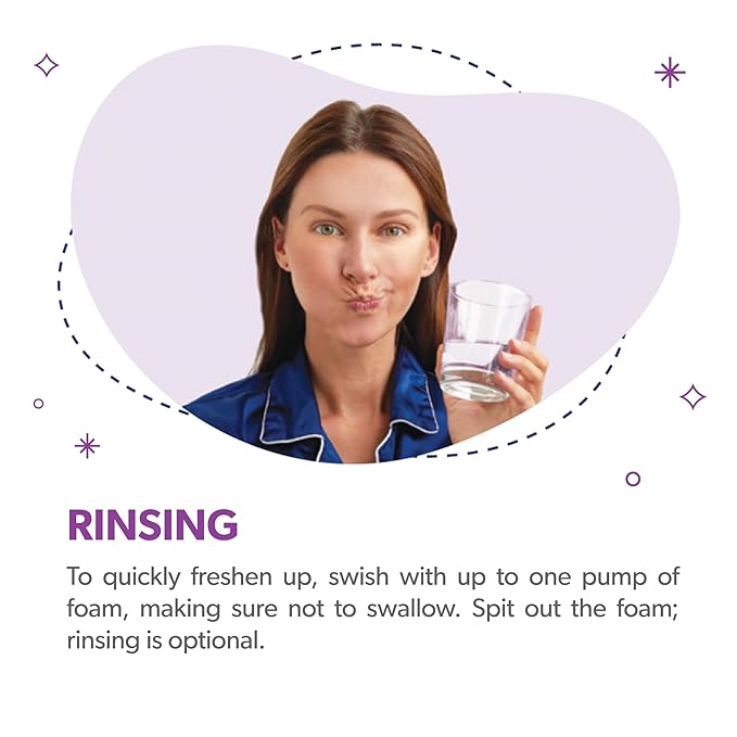 EverSmile OrthoFoam Braces Cleaner — Brushable Foam Whitens Teeth, Eliminates Bacteria, Fights Plaque and Bad Breath – Cleans Under Metal, Ceramic, Clear Brackets and Wires – 50ml