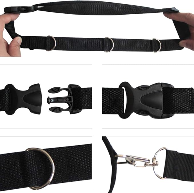 Bfsmile Running Speed Training 56" Parachute with Adjustable Strap, Free Carry Bag. Speed Chute Resistance Running Parachute for Kids Youth and Adults-StrideForce Fitness