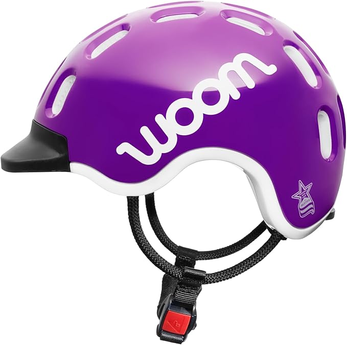 woom Kids’ Bike Helmet, Adjustable Children's Pinch-Free Helmet for Roller Skating & Scooting, Safe Bicycle & Cycling Helmet for Boys & Girls (1-14 Years Old)-StrideForce Fitness