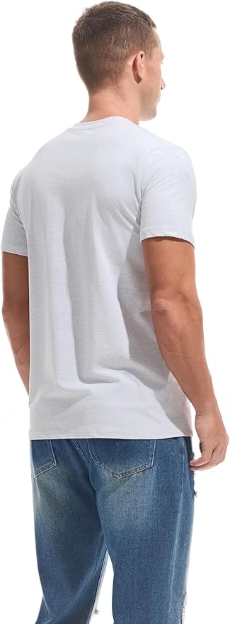 VEIISAR Premium V Neck T Shirts for Men - Modern Fitted Tees Vneck Undershirts-StrideForce Fitness