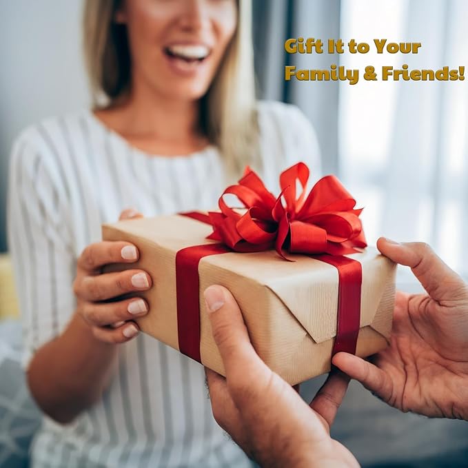 Mouthwash Dispenser for Bathroom 11.8oz – Glass Mouthwash Bottle with Cup & Bamboo Tray, Gold Hot-Stamped Lettering, Silicone Base, Modern Bathroom Accessory (Black)