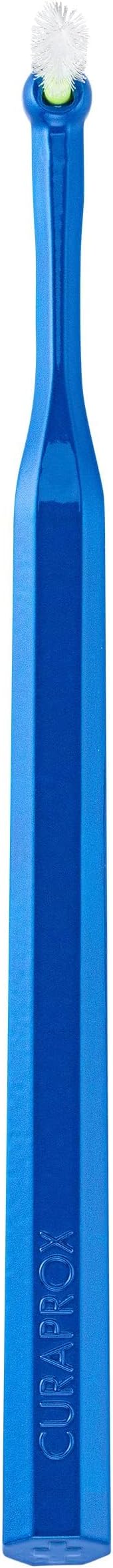 Curaprox Interdental Brush Holder UHS 475 – Blue Steel Handle with Universal Click-System | 1 Piece | Swiss Made