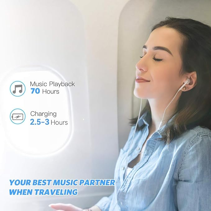 AGPTEK A02PL 64GB MP3 Player, 70 Hours Playback Lossless Sound Music Player, Supports up to 128GB(Rose Gold)-StrideForce Fitness