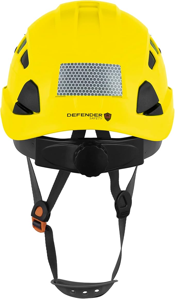 Defender Safety H1 Safety Helmet Hard Hat with Visor ANSI Z89.1-StrideForce Fitness