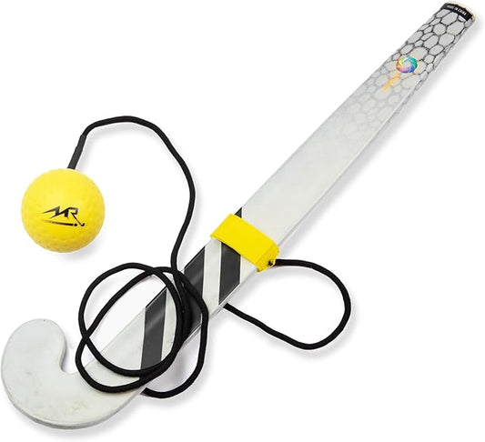 LLC - Hockey Trainer, Professional Field Hockey Ball for Solo Hockey Training, Off-Field Speed Training System, Hockey Stick Handling Balls, Portable with Sturdy Bungee Line, 1 Count-StrideForce Fitness