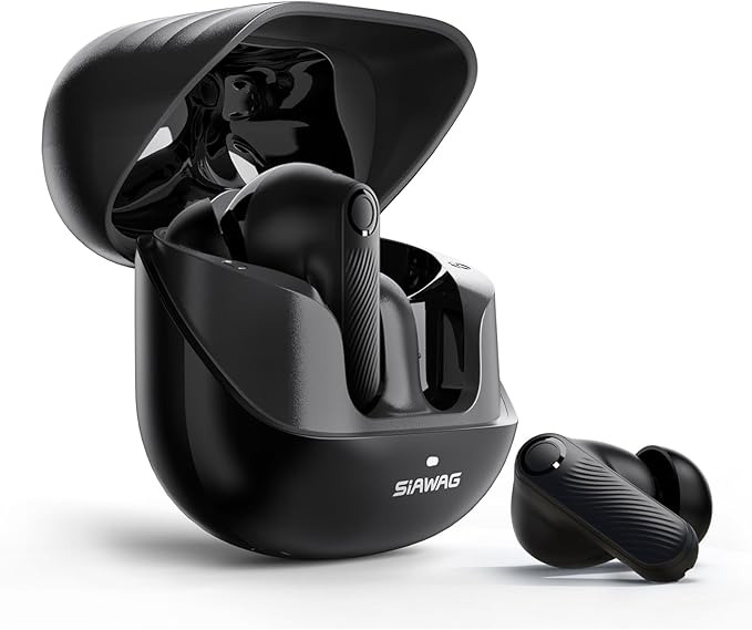 Wireless Earbuds 5.4 Bluetooth Headphones 100H Bluetooth Earbuds Active Noise Cancelling Earphones in-Ear Earbud with 4 ENC Noise Cancelling Mic IP5 Waterproof Earphones for Android iOS-StrideForce Fitness